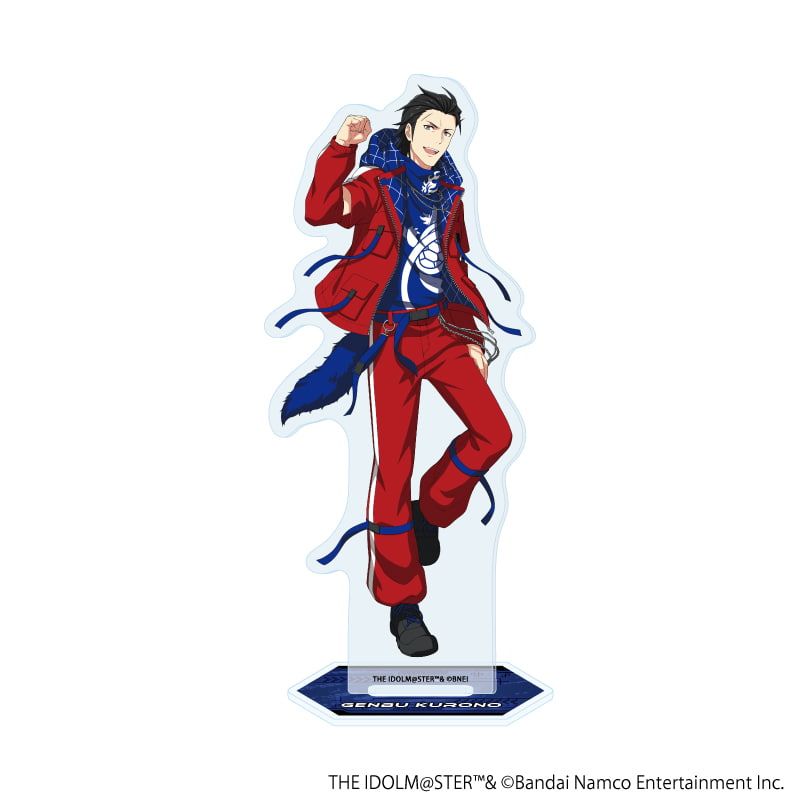 アクリルスタンド「アイドルマスター SideM」17/黒野 玄武 サイバーパンクver.(描き下ろしイラスト)