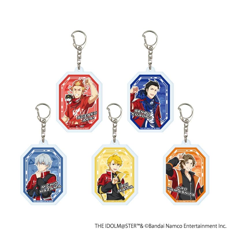 アクリルキーホルダー「アイドルマスター SideM」04/サイバーパンクver. トレーディング(5種)(描き下ろしイラスト)