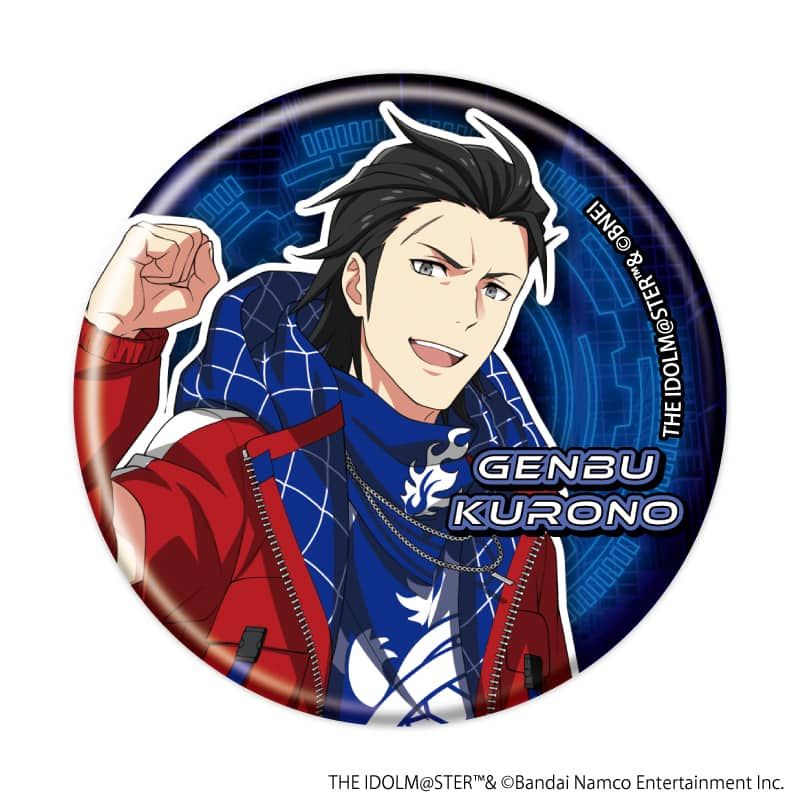 缶バッジ「アイドルマスター SideM」20/サイバーパンクver. トレーディング(5種)(描き下ろしイラスト)