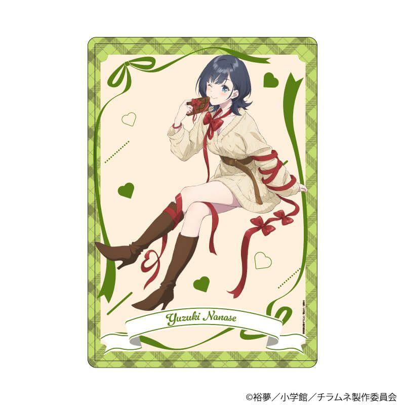 キャラクリアケース「TVアニメ『千歳くんはラムネ瓶のなか』」05/七瀬悠月 バレンタインver(描き下ろしイラスト)