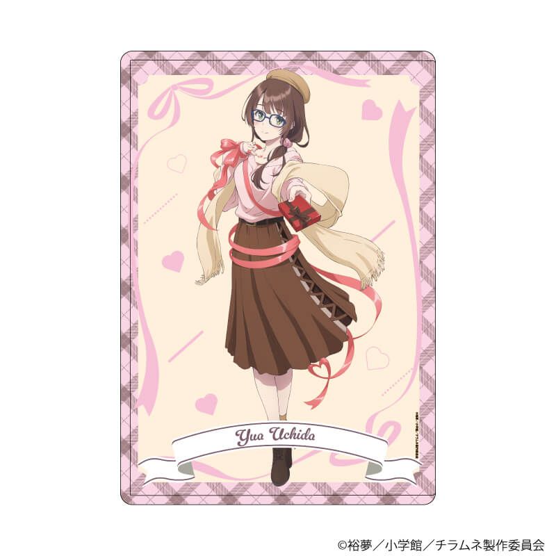 キャラクリアケース「TVアニメ『千歳くんはラムネ瓶のなか』」04/内田優空 バレンタインver(描き下ろしイラスト)