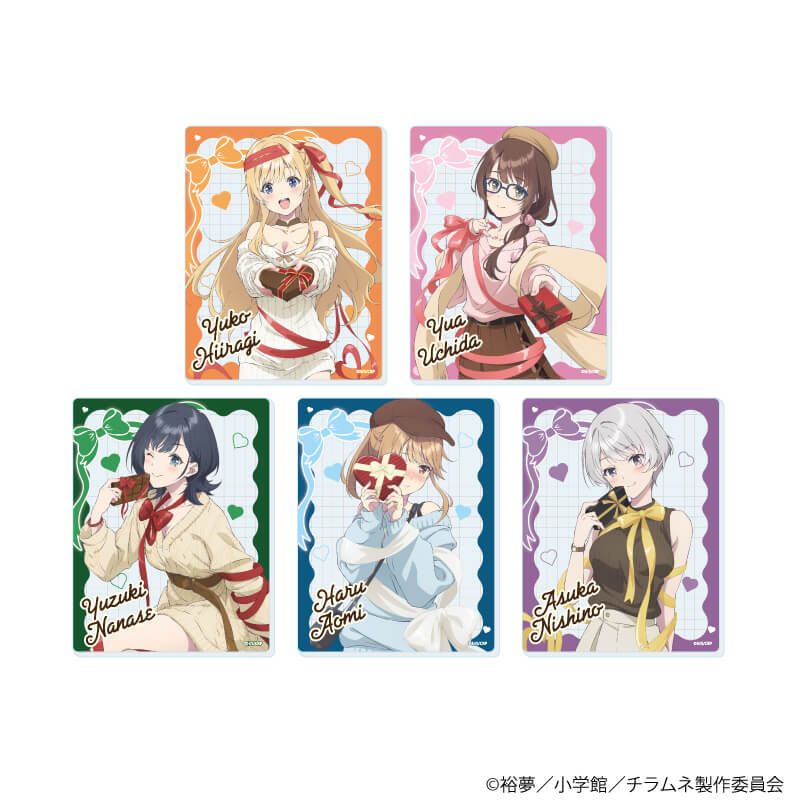 アクリルカード「TVアニメ『千歳くんはラムネ瓶のなか』」01/コンプリートセット(全5種)(描き下ろしイラスト)