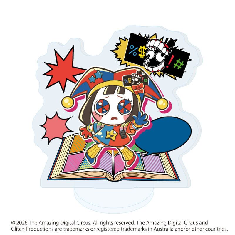 アクリルぷちスタンド「アメイジング・デジタル・サーカス」02/カラフルver. コンプリートセット(全8種)(POP Artイラスト)