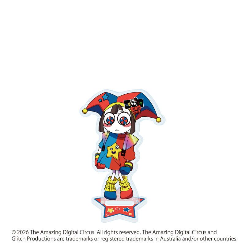 アクリルスタンド「アメイジング・デジタル・サーカス」04/カラフルver. ポムニ(描き起こしイラスト)