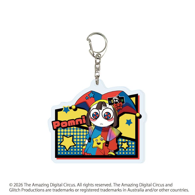 アクリルキーホルダー「アメイジング・デジタル・サーカス」02/カラフルver. コンプリートセット(全11種)(描き起こしイラスト)