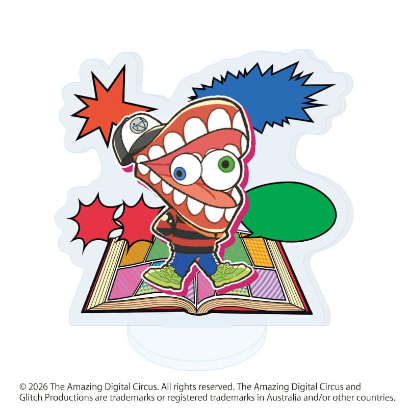 アクリルぷちスタンド「アメイジング・デジタル・サーカス」02/カラフルver. ブラインド(8種)(POP Artイラスト)