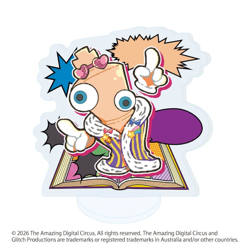 アクリルぷちスタンド「アメイジング・デジタル・サーカス」02/カラフルver. ブラインド(8種)(POP Artイラスト)