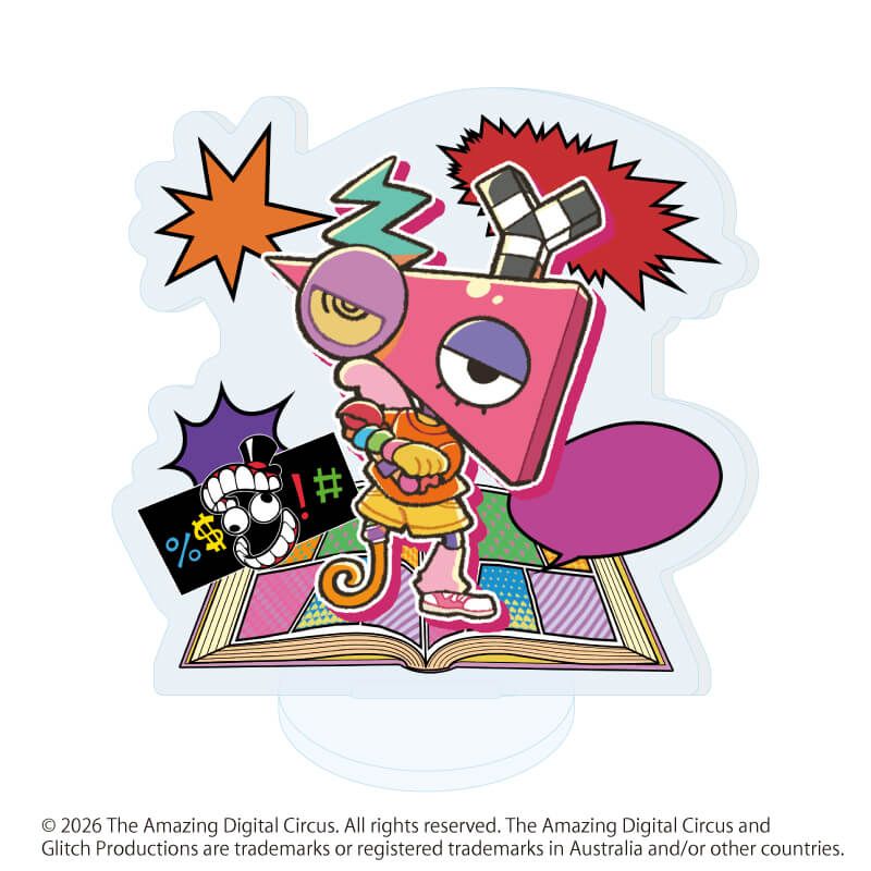 アクリルぷちスタンド「アメイジング・デジタル・サーカス」02/カラフルver. ブラインド(8種)(POP Artイラスト)