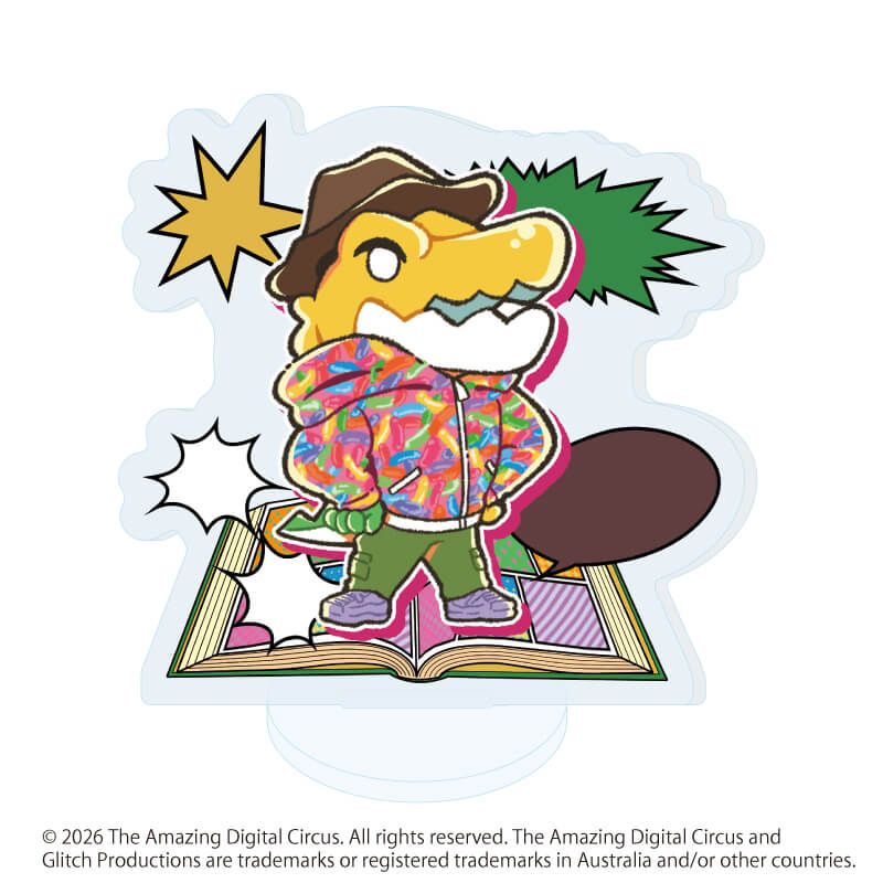 アクリルぷちスタンド「アメイジング・デジタル・サーカス」02/カラフルver. ブラインド(8種)(POP Artイラスト)