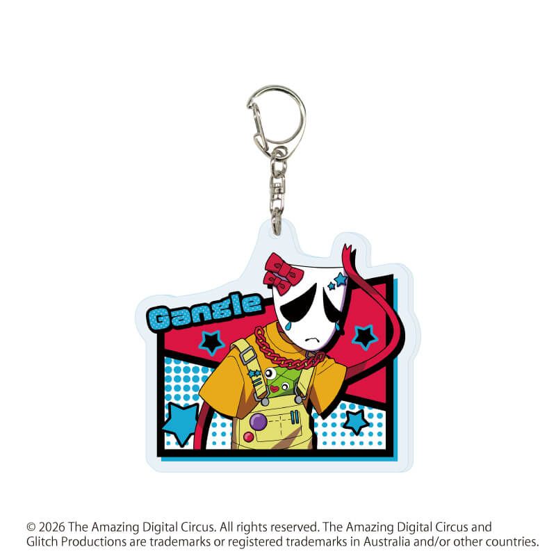 アクリルキーホルダー「アメイジング・デジタル・サーカス」02/カラフルver. ブラインド(11種)(描き起こしイラスト)