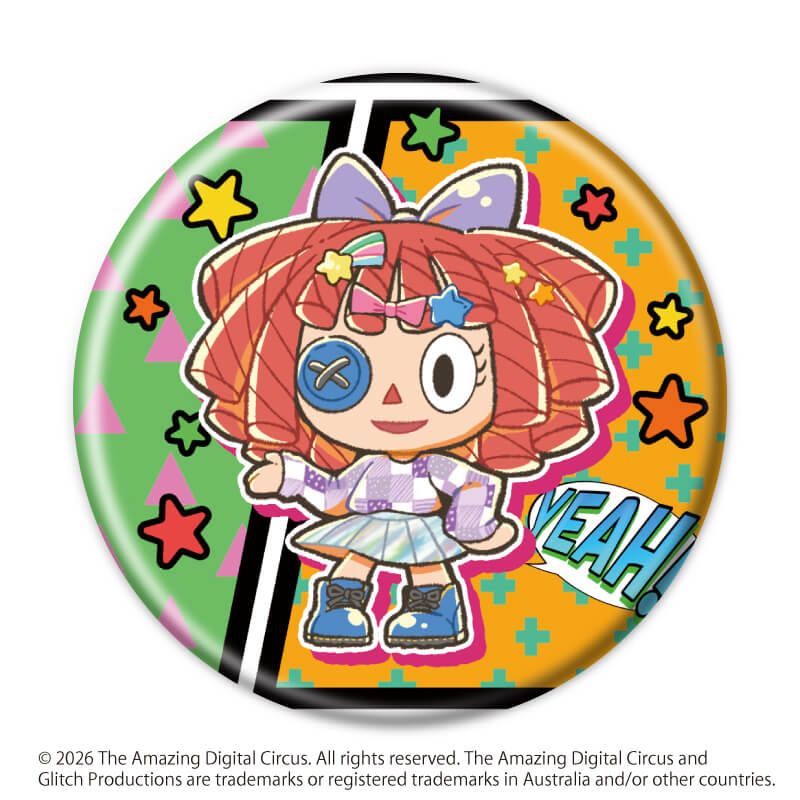 缶バッジ「アメイジング・デジタル・サーカス」02/カラフルver. ブラインド(11種)(描き起こしイラスト)