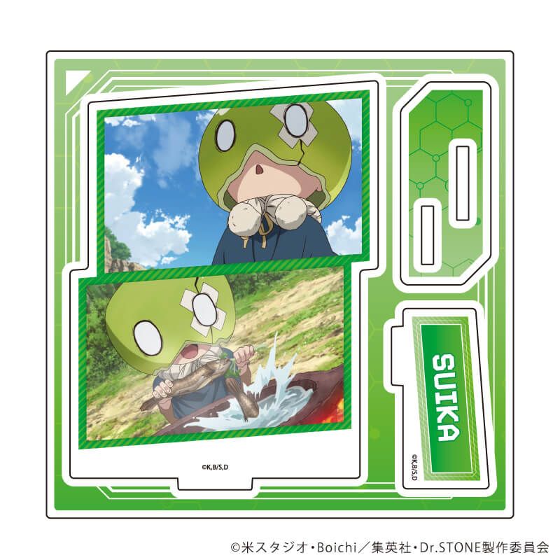 アクリルスタンドプレート「Dr.STONE」13/スイカ(場面写イラスト)