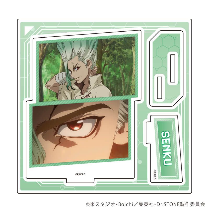 アクリルスタンドプレート「Dr.STONE」08/石神千空(場面写イラスト)