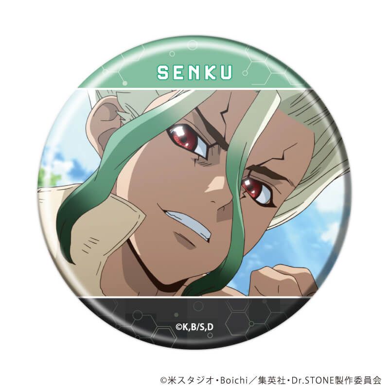 缶バッジ「Dr.STONE」36/ブラインド(12種)(場面写イラスト)