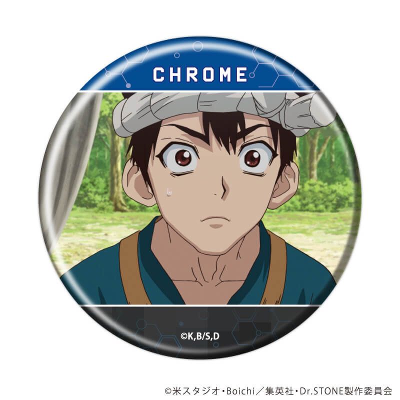 缶バッジ「Dr.STONE」35/ブラインド(12種)(場面写イラスト)