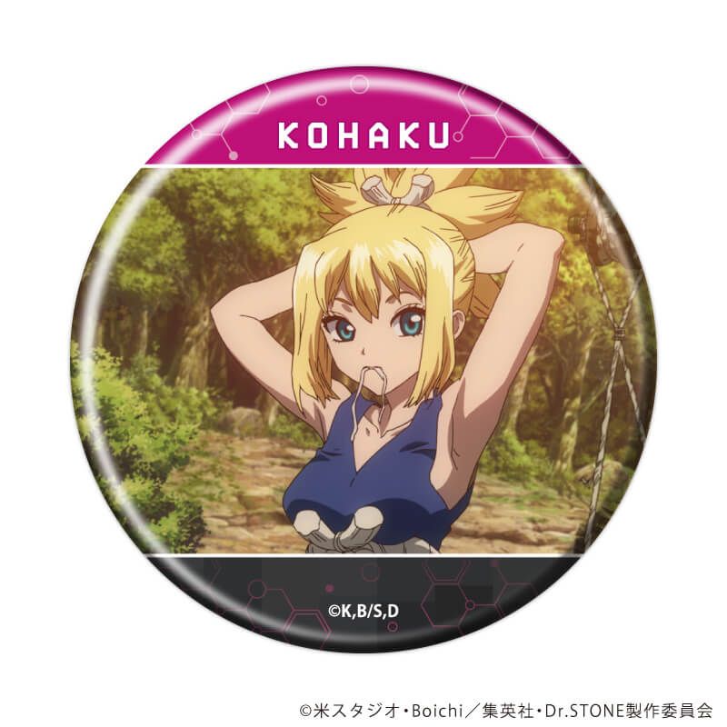 缶バッジ「Dr.STONE」35/ブラインド(12種)(場面写イラスト)