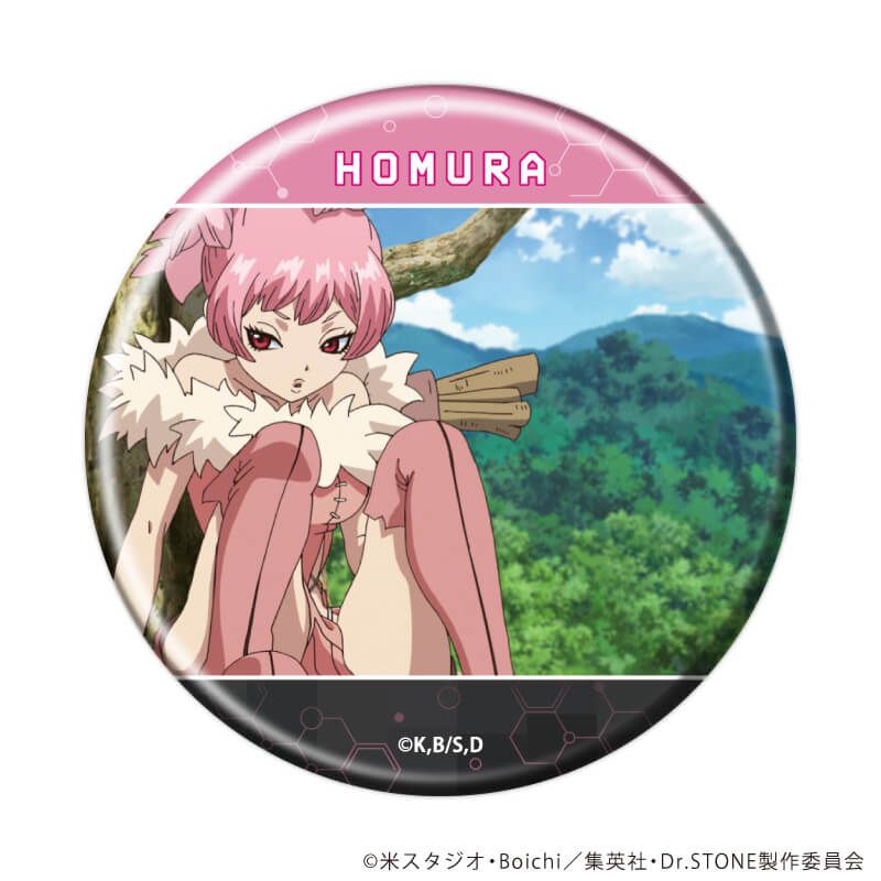 缶バッジ「Dr.STONE」35/ブラインド(12種)(場面写イラスト)