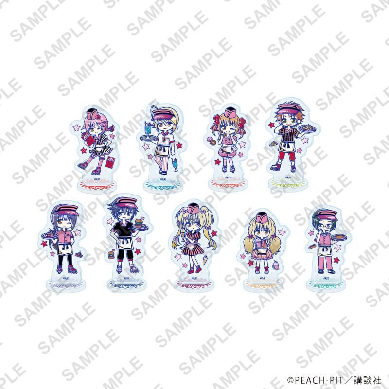 アクリルぷちスタンド「しゅごキャラ！」20/アメリカンダイナーver. コンプリートセット(全9種)(Candy artイラスト)