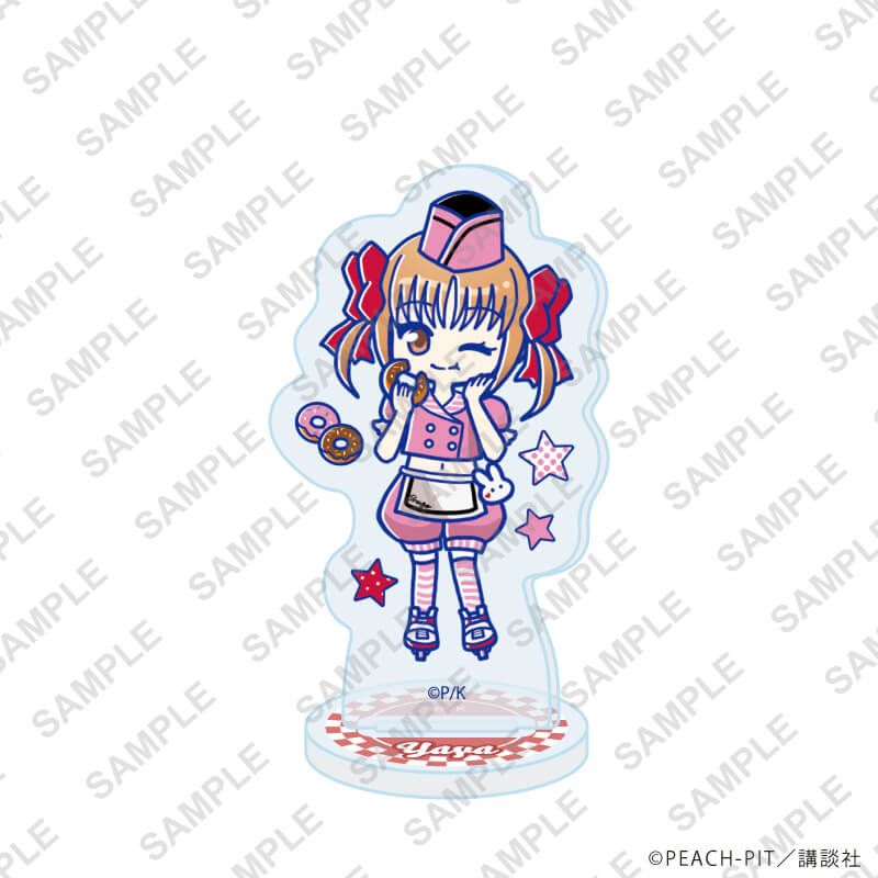 アクリルぷちスタンド「しゅごキャラ！」20/アメリカンダイナーver. コンプリートセット(全9種)(Candy artイラスト)