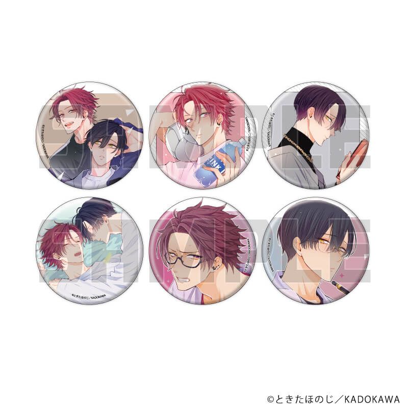 缶バッジ「ねこはねこらしくあれ」01/ブラインド(6種)(公式イラスト)