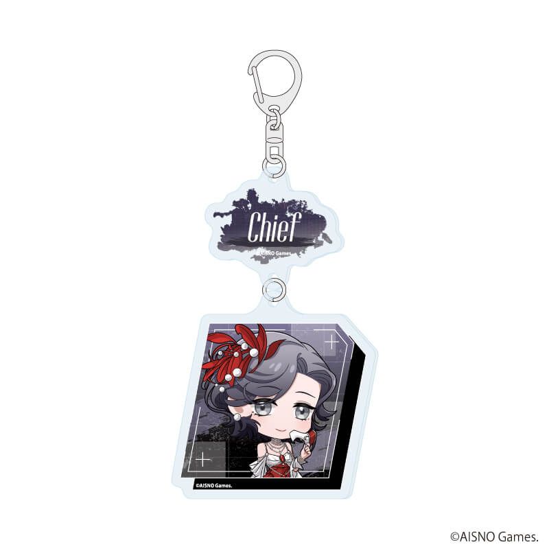 連結アクリルキーホルダー「無期迷途」02/女局長(ミニキャライラスト)