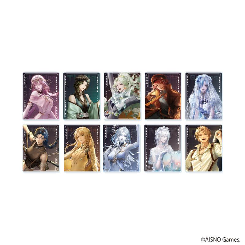 アクリルカード「無期迷途」16/コンプリートセット(全10種)(公式イラスト)