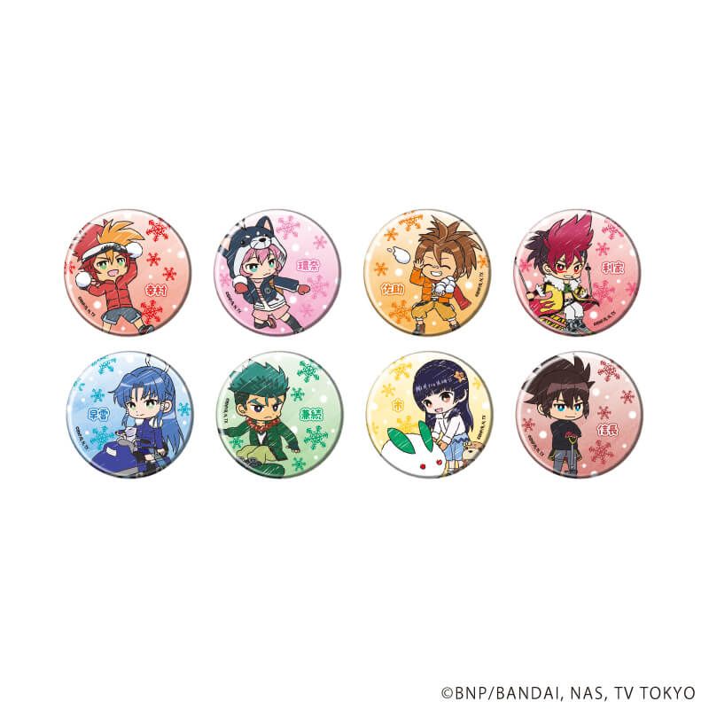 缶バッジ「バトルスピリッツ烈火魂＜バーニングソウル＞」02/コンプリートセット(全8種)(グラフアートイラスト)