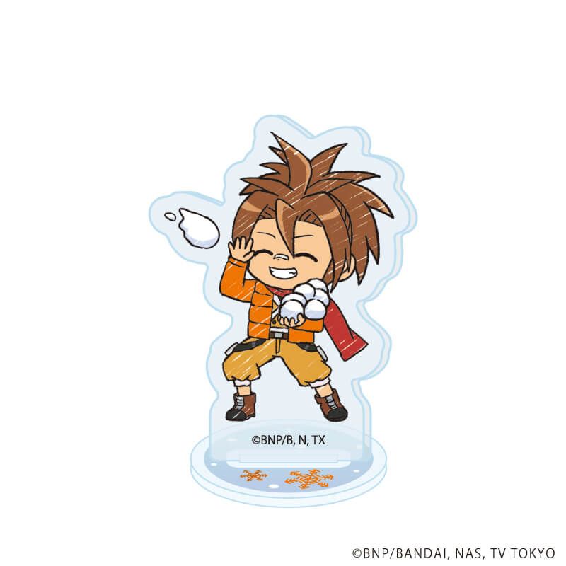 アクリルぷちスタンド「バトルスピリッツ烈火魂＜バーニングソウル＞」01/トレーディング(8種)(グラフアートイラスト)