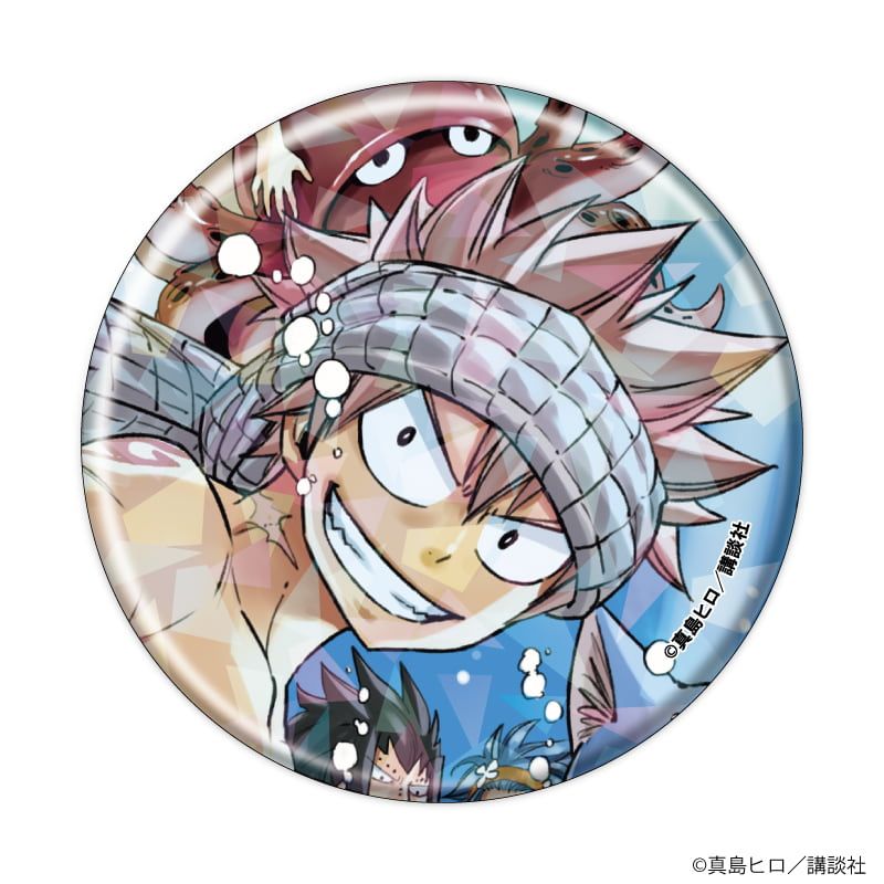 ホログラム缶バッジ(57mm)「FAIRY TAIL」03/コンプリートセット(全6種)(公式イラスト)