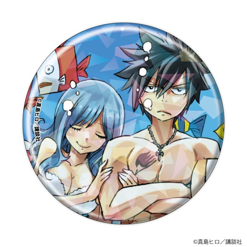 ホログラム缶バッジ(57mm)「FAIRY TAIL」03/コンプリートセット(全6種)(公式イラスト)