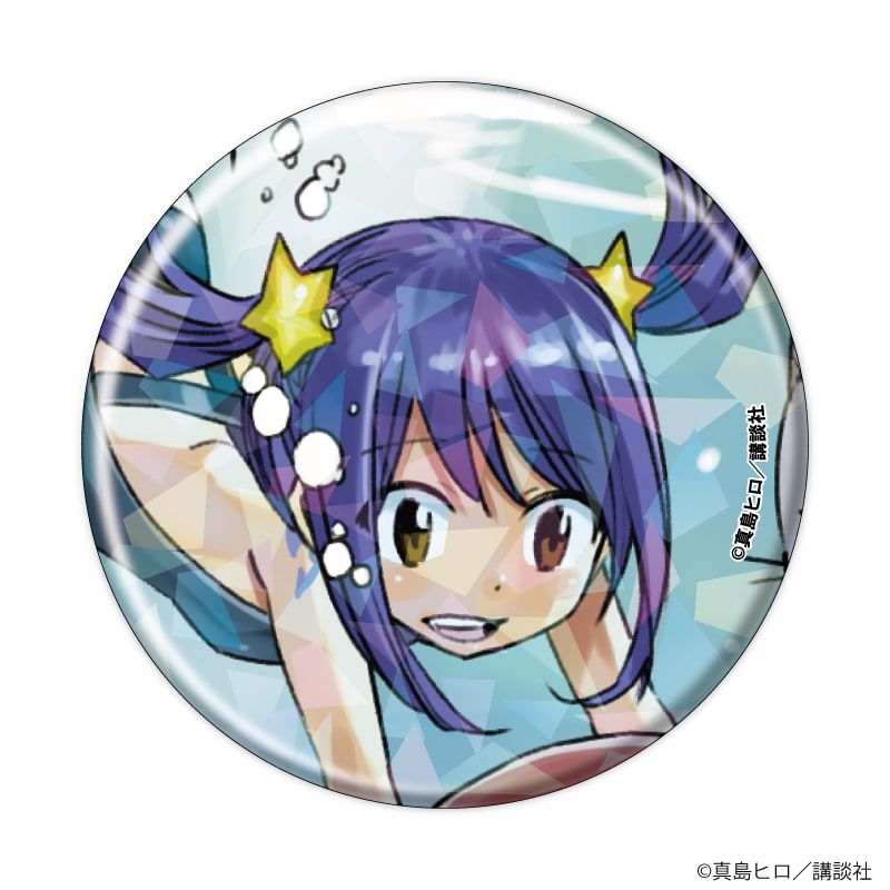 ホログラム缶バッジ(57mm)「FAIRY TAIL」03/コンプリートセット(全6種)(公式イラスト)