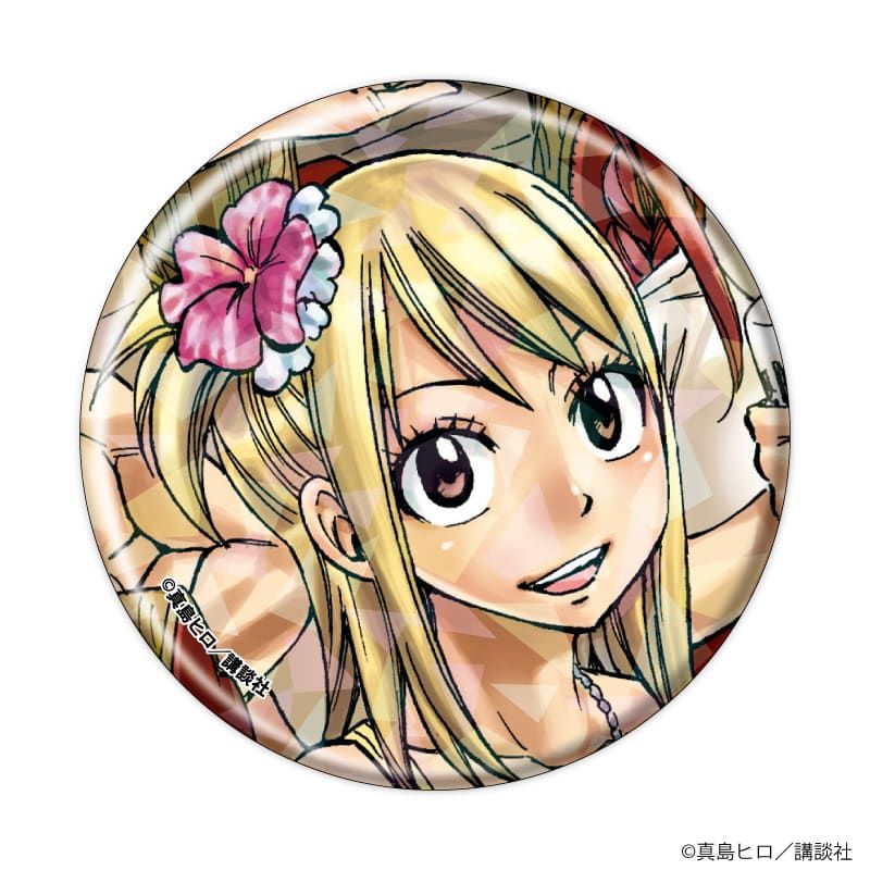 ホログラム缶バッジ(57mm)「FAIRY TAIL」01/コンプリートセット(全6種)(公式イラスト)