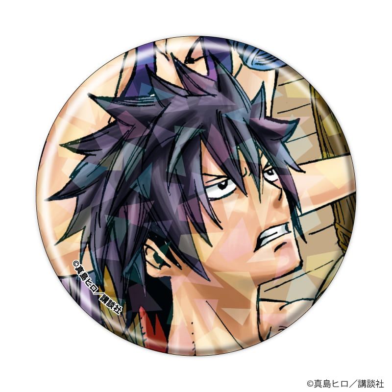 ホログラム缶バッジ(57mm)「FAIRY TAIL」01/コンプリートセット(全6種)(公式イラスト)