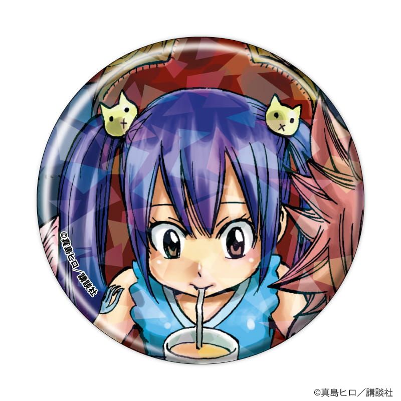 ホログラム缶バッジ(57mm)「FAIRY TAIL」01/コンプリートセット(全6種)(公式イラスト)
