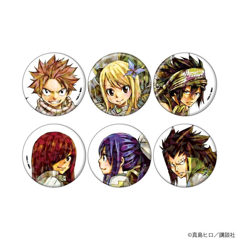 ホログラム缶バッジ(57mm)「FAIRY TAIL」02/ブラインド(6種)(公式イラスト)