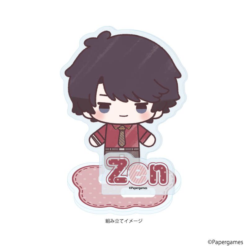 アクリルスタンドプレート「恋とプロデューサー～EVOL×LOVE～」08/ゼン(グラフアートイラスト)