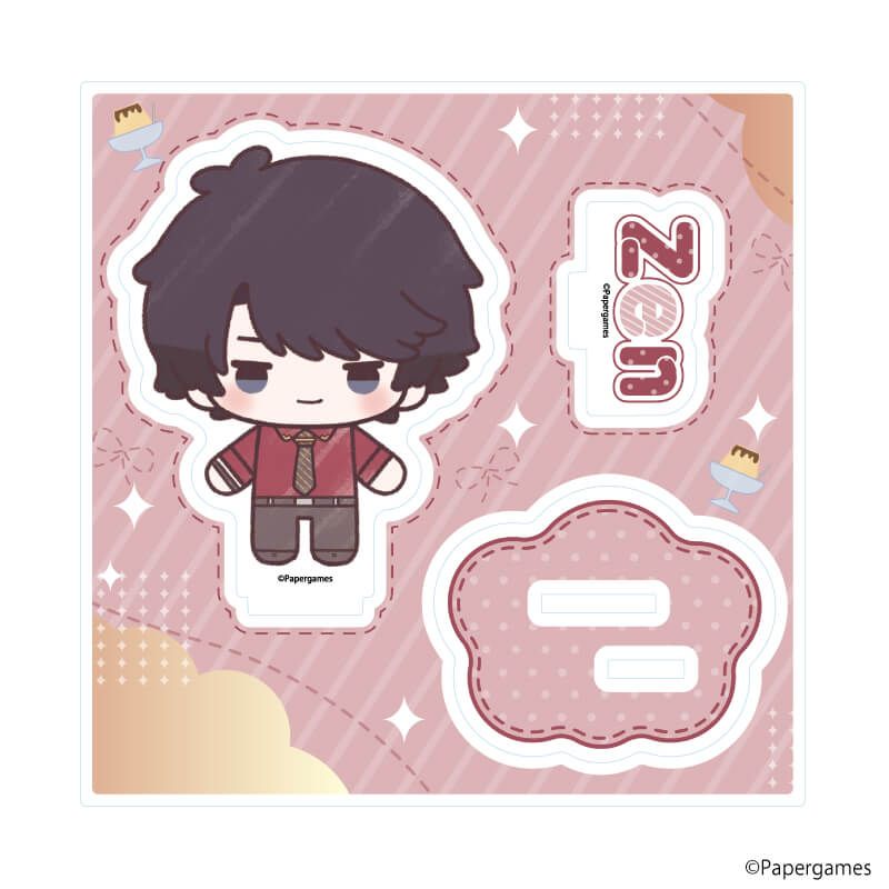 アクリルスタンドプレート「恋とプロデューサー～EVOL×LOVE～」08/ゼン(グラフアートイラスト)