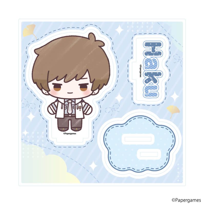 アクリルスタンドプレート「恋とプロデューサー～EVOL×LOVE～」06/ハク(グラフアートイラスト)