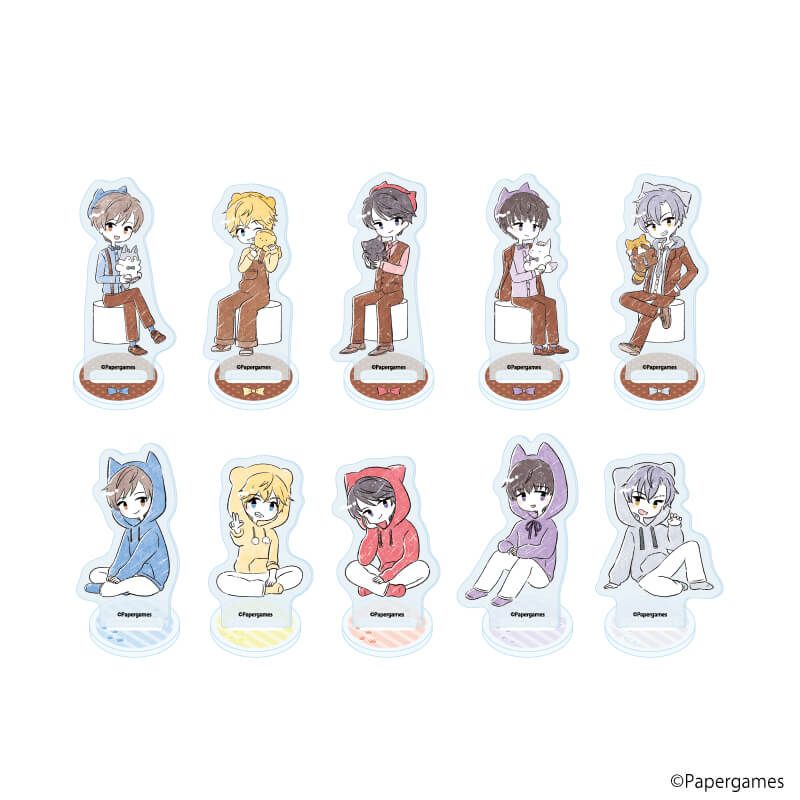アクリルぷちスタンド「恋とプロデューサー～EVOL×LOVE～」08/コンプリートBOX(全10種)(グラフアートイラスト)