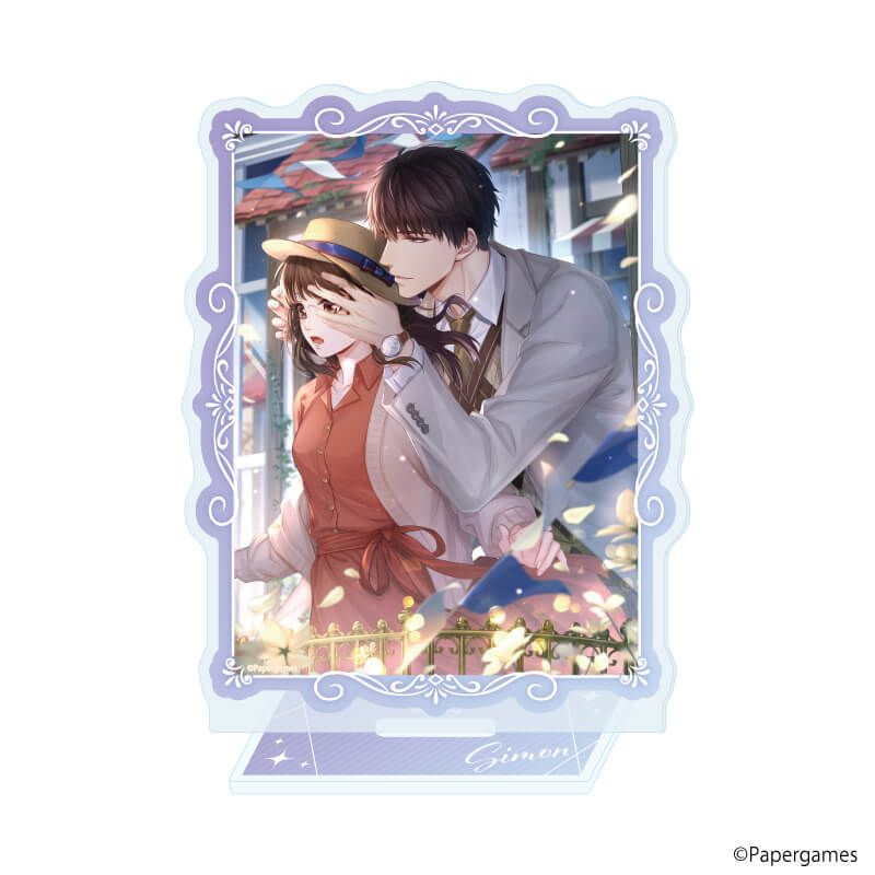 アクリルスタンド「恋とプロデューサー～EVOL×LOVE～」52/シモン・潤色(公式イラスト)