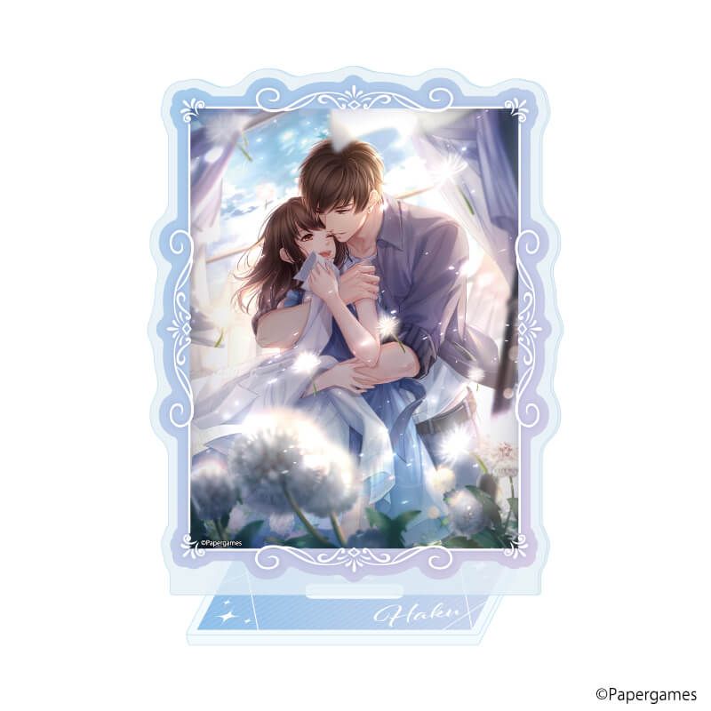 アクリルスタンド「恋とプロデューサー～EVOL×LOVE～」49/ハク・無欠の空色(公式イラスト)