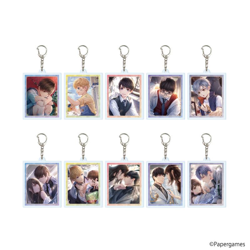 アクリルキーホルダー「恋とプロデューサー～EVOL×LOVE～」09/コンプリートBOX(全10種)(公式イラスト)