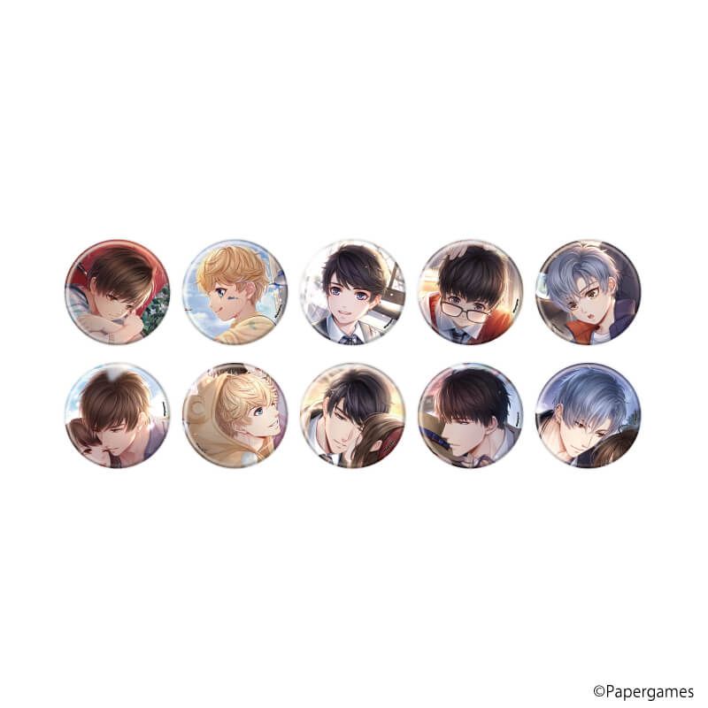 缶バッジ「恋とプロデューサー～EVOL×LOVE～」23/ブラインド(10種)(公式イラスト)