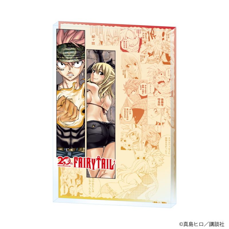 メモリーブロック「FAIRY TAIL」01/ナツ・ドラグニル&ルーシィ・ハートフィリアver.(公式イラスト)