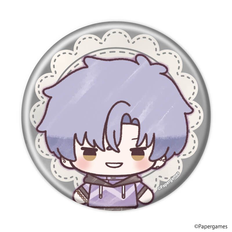 缶バッジ「恋とプロデューサー～EVOL×LOVE～」25/ブラインド(5種)(グラフアートイラスト)