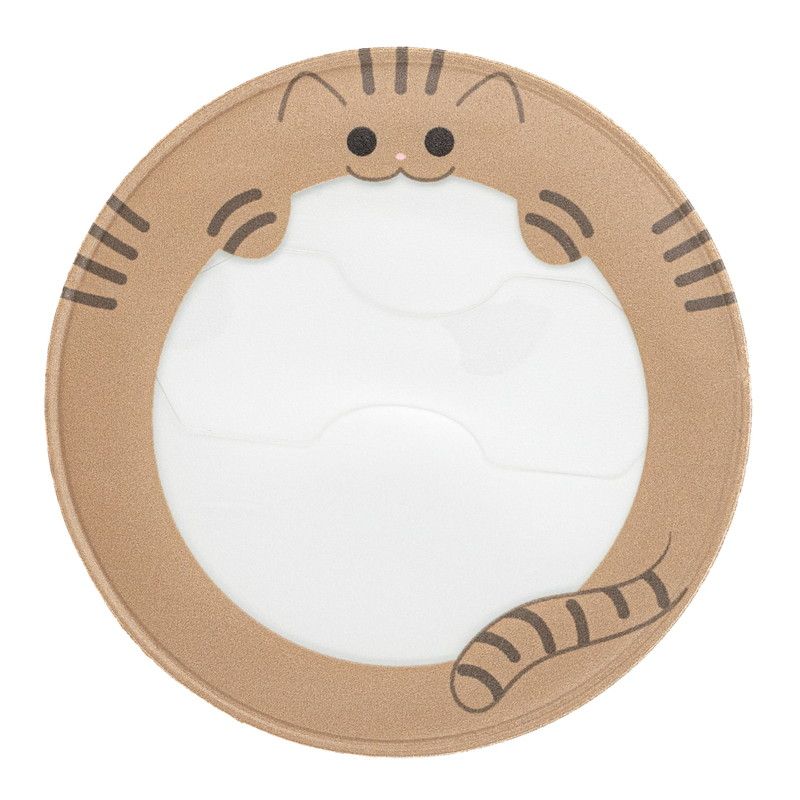 57mm缶デコカバー157/ぱくっとキジトラねこ【推し活】