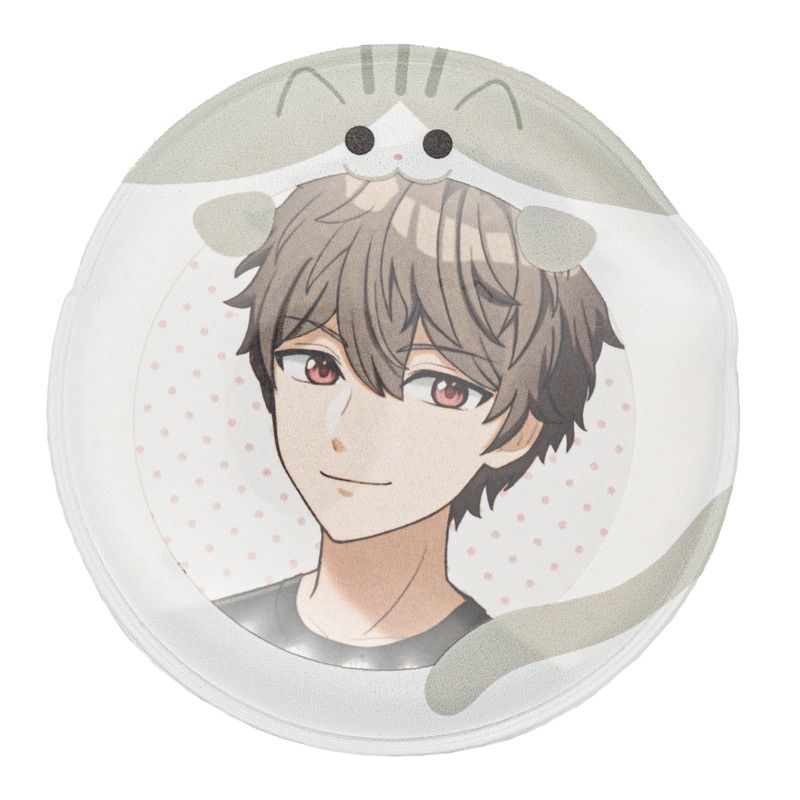 57mm缶デコカバー155/ぱくっとサバしろねこ【推し活】