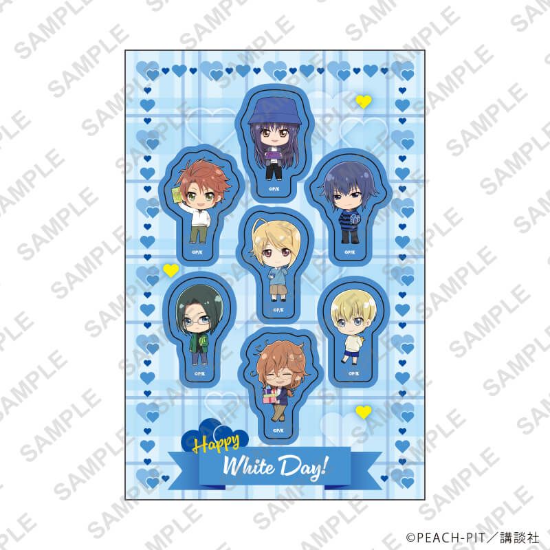 PETANTシール「しゅごキャラ！」05/ホワイトデーver.(ミニキャライラスト)