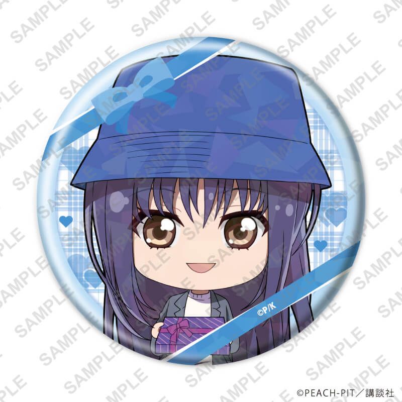 ホログラム缶バッジ(57mm)「しゅごキャラ！」12/ホワイトデーver. コンプリートセット(全7種)(ミニキャライラスト)