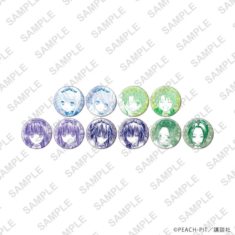 ホログラム缶バッジ(57mm)「しゅごキャラ！」11/ブラインド(10種)(公式イラスト)